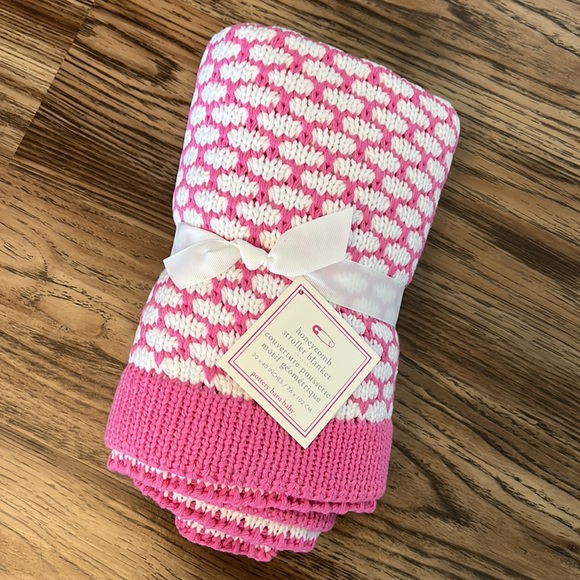 Pottery Barn Kids Other - Pottery Barn Kids honeycomb stroller blanket